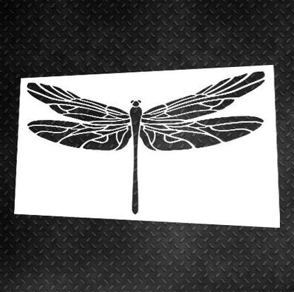 Stencil DFA Animal dragonfly for plaster and paint 0.3-1mm (J00002)