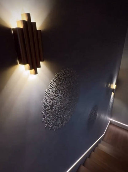 Trendy round motifs - create an interior with character stencils DFA 0.3-1 mm (С00025-d)