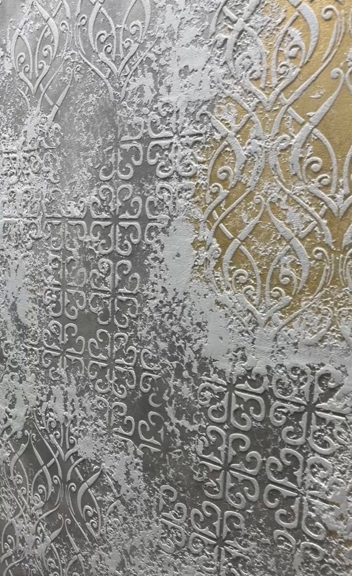 Decor in oriental style - DFA stencil for creating an elegant ornament 0.3-1 mm (V000075-d)