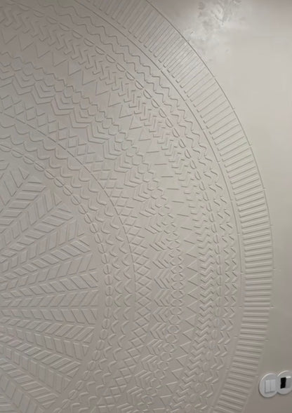 Creative decor with stylish stencil DFA Round pattern 0.3-1 mm (C00111-d)