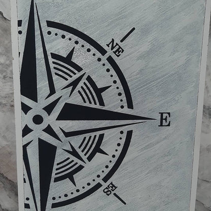Accent the interior with an original pattern - stencil DFA Compass 0.3-1 mm (C00036)