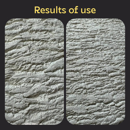 Silicone impression for tree bark decoration W00034