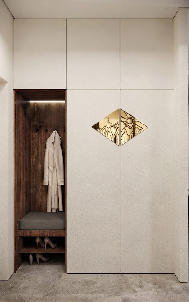 Mirror decor: a with a modern twist (YA00109)