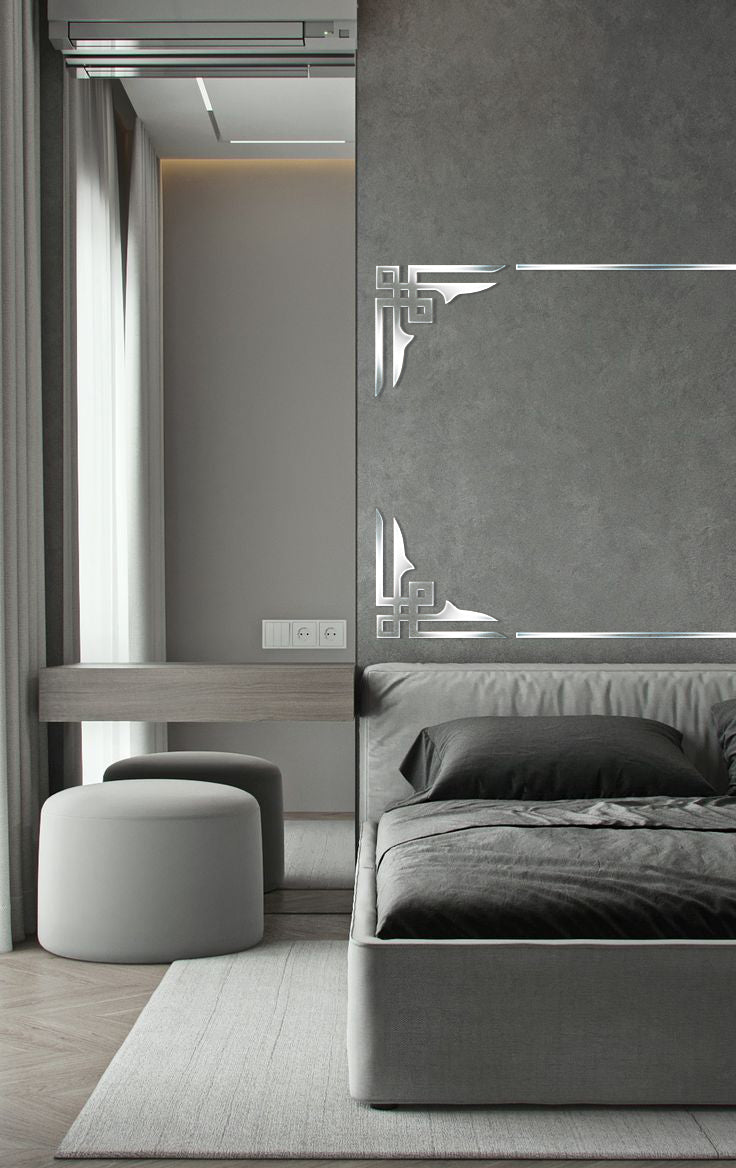 Create your masterpiece: DFA decorative corner patterns for unique solutions 2 pcs/4 pcs (YA00034)