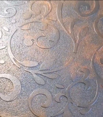 Quality stencil for decoration DFA oriental pattern, for putty and paint, 0.3-1mm (V00018)