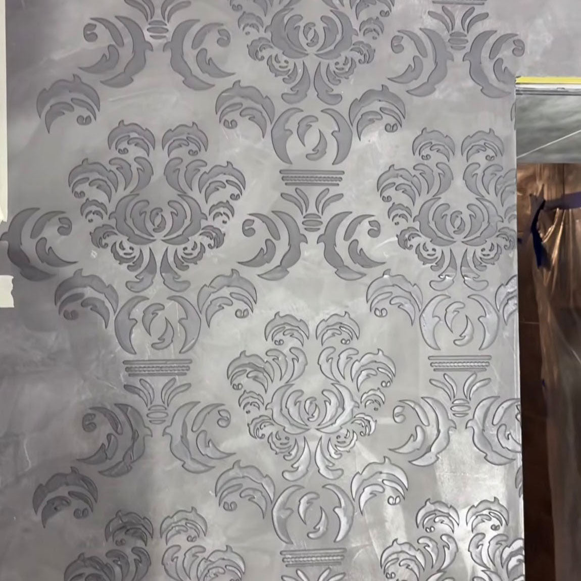 Create a luxurious atmosphere of the East - easily with the DFA stencil 0.3-1 mm (V000042-d)
