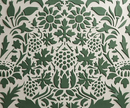 DFA Reusable Stencil "Nature" for Plaster and Paint 0.3–1 mm – William Morris Collection (P00191)