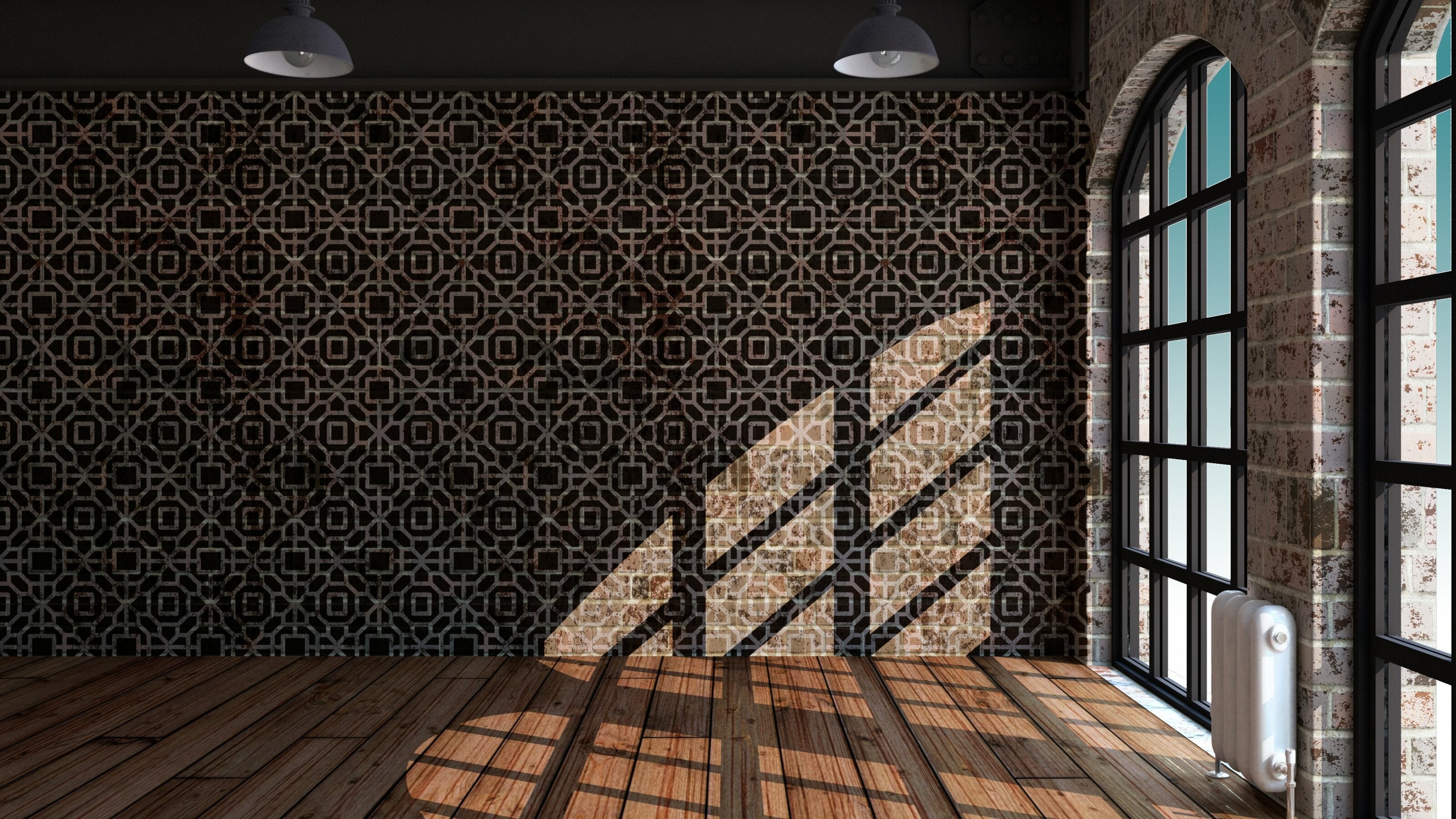 Stencil DFA Square pattern, for plaster and paint 0.3-1mm (K00092)
