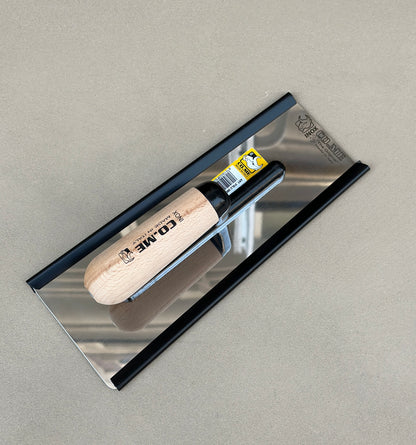 Polishing spatula with rounded edge from Co.Me (stainless steel) 310LU