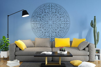 Stencil DFA reusable Round pattern 63 for plaster and paint 0.3-1mm (C00063)