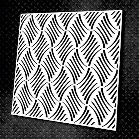 Stencil DFA for decoration Geometry for plaster and paint 0.3-1mm (G00007)