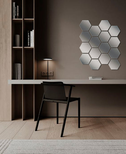 Mirror decor DFA Sota - visual expansion of space and elegance, 8 pcs/16 pcs (YA00027)