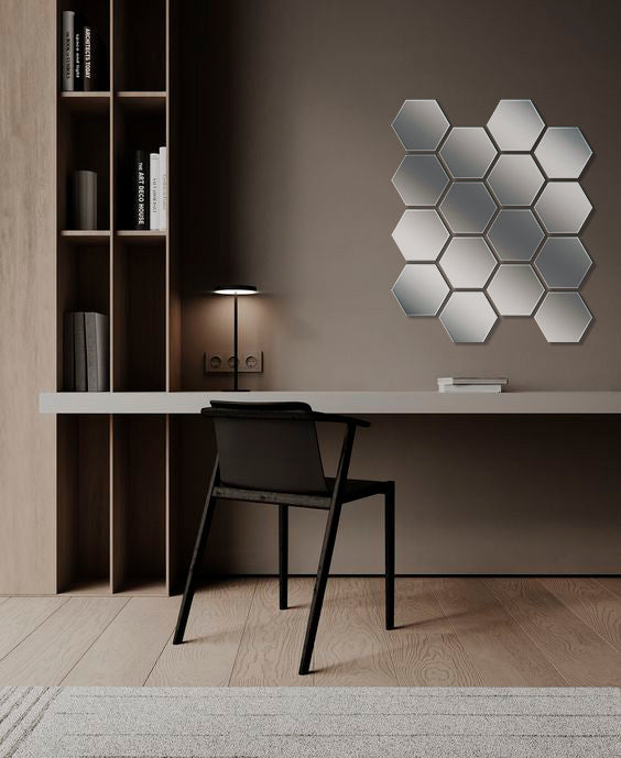 Mirror decor DFA Sota - visual expansion of space and elegance, 8 pcs/16 pcs (YA00027)