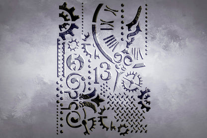 Reusable stencil DFA for decorative plaster Loft 37 (L00037)