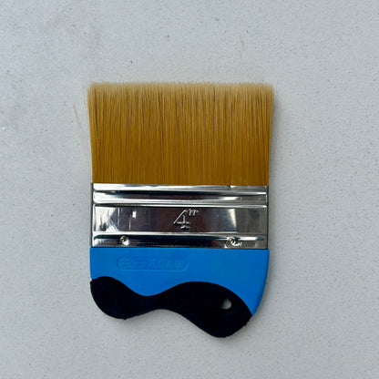 Brush 4 inches flat