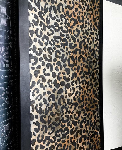 Leopard skin texture for the interior - premium stencil DFA Nature 0.3-1 mm (P00037)