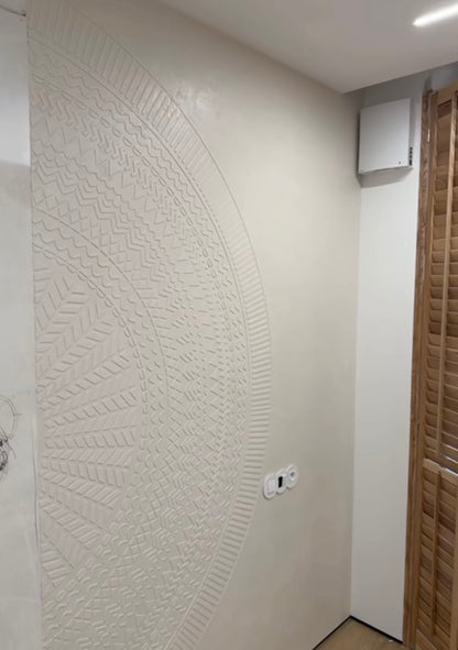 Creative decor with stylish stencil DFA Round pattern 0.3-1 mm (C00111-d)