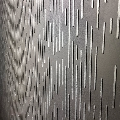 Modern design with stencil DFA Geometry for decorative plaster and paint 0.3-1 mm (G00012)