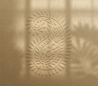 Reusable stencil DFA for decorative plaster and paint Oriental pattern 0.3-1mm (V00063)