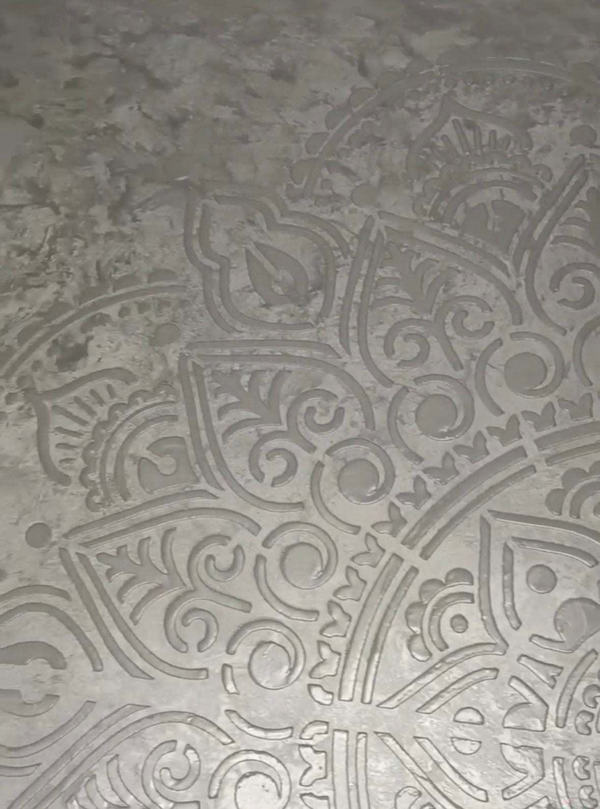 The ideal accent on the wall is a DFA stencil with a rounded pattern 0.3-1 mm (С00056)