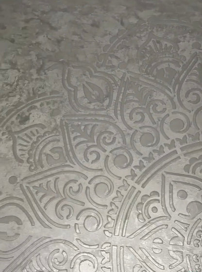 The ideal accent on the wall is a DFA stencil with a rounded pattern 0.3-1 mm (С00056)
