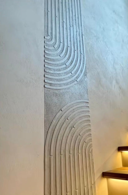 Perfect stripes in Loft style - decorate walls with DFA stencil 0.3-1 mm (L00044)
