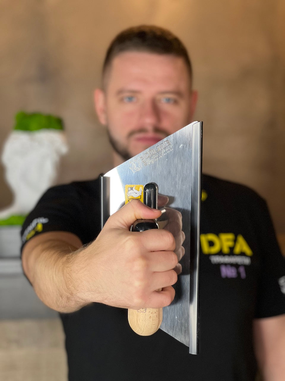 Spatula with wooden handle CO.ME 280*140 mm