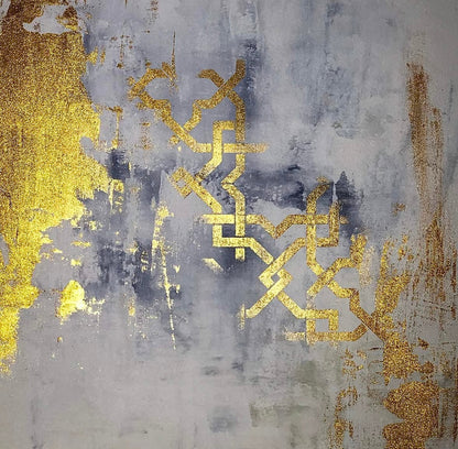 Create a unique geometric interior design with DFA stencil Geometry 0.3-1 mm (G00003)