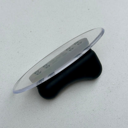 Spatula transparent oval 9.8x13.5
