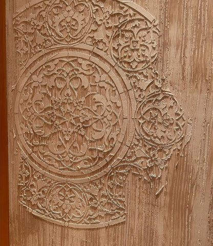 Add charm to walls with DFA Stencil Round Pattern 0.3-1mm (C00014)