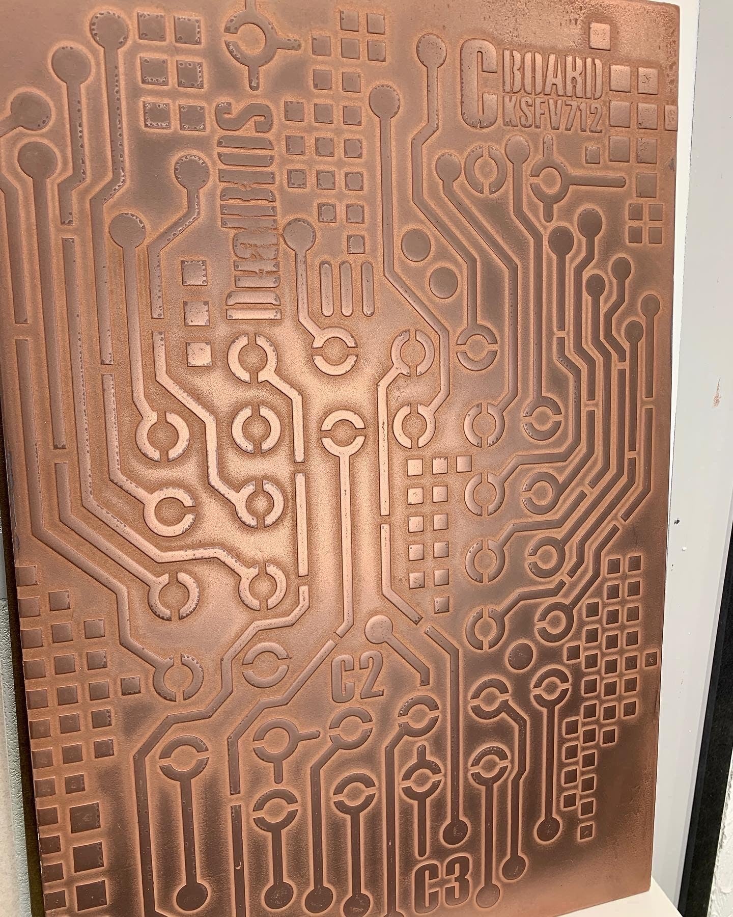 Reusable stencil for decorative plaster Loft 2 (L00002)