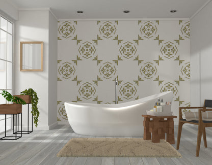 Quality stencil for decoration DFA square pattern, for putty and paint, 0.3-1mm (K00052)