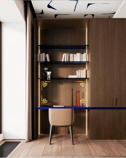 Create a unique interior with DFA Mirror Decor Corner Pattern 2pcs/4pcs (YA00036)
