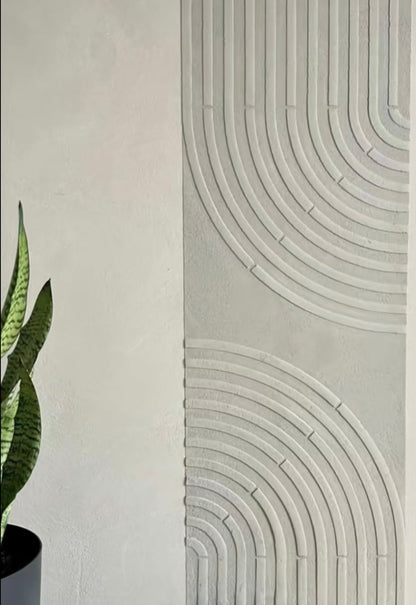 Perfect stripes in Loft style - decorate walls with DFA stencil 0.3-1 mm (L00044)