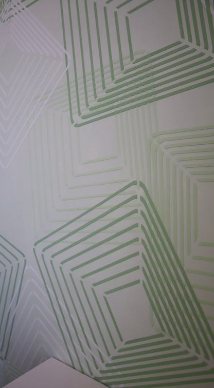 Geometric relief pattern for walls - stencil DFA Geometry 0.3-1 mm (G00105)