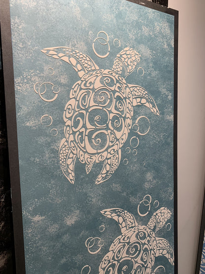 Stencil DFA Animal turtle for plaster and paint 0.3-1mm (J00009)