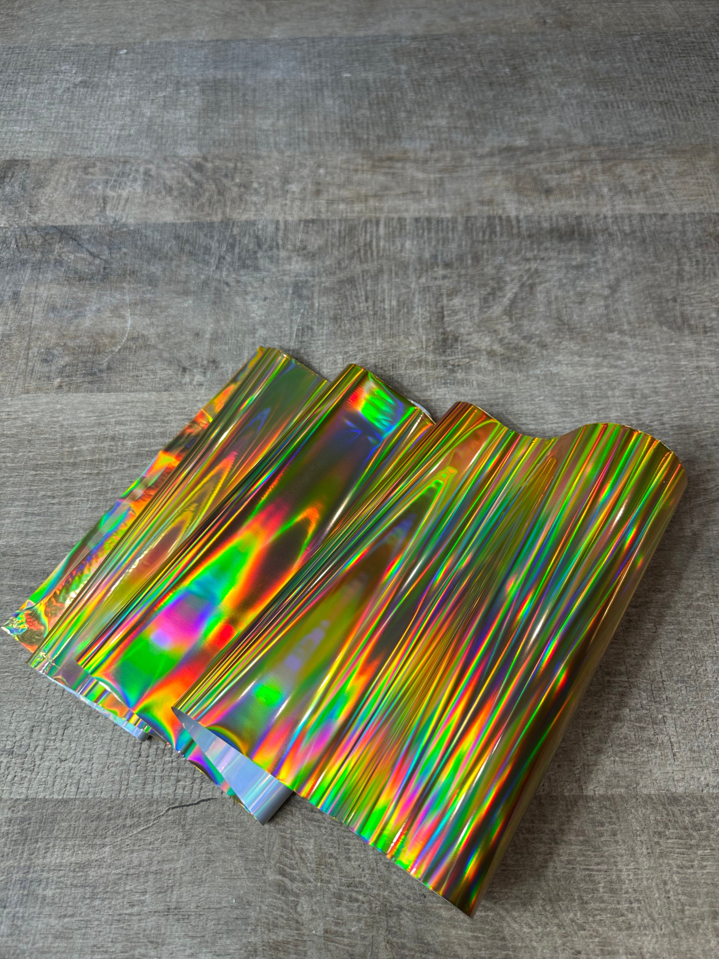 Transfer film (Golden hologram)