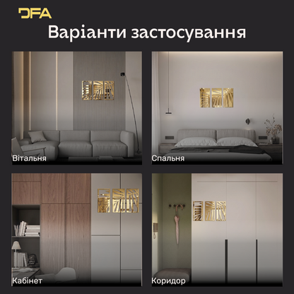 Mirror decor: a with a modern twist (YA00106)