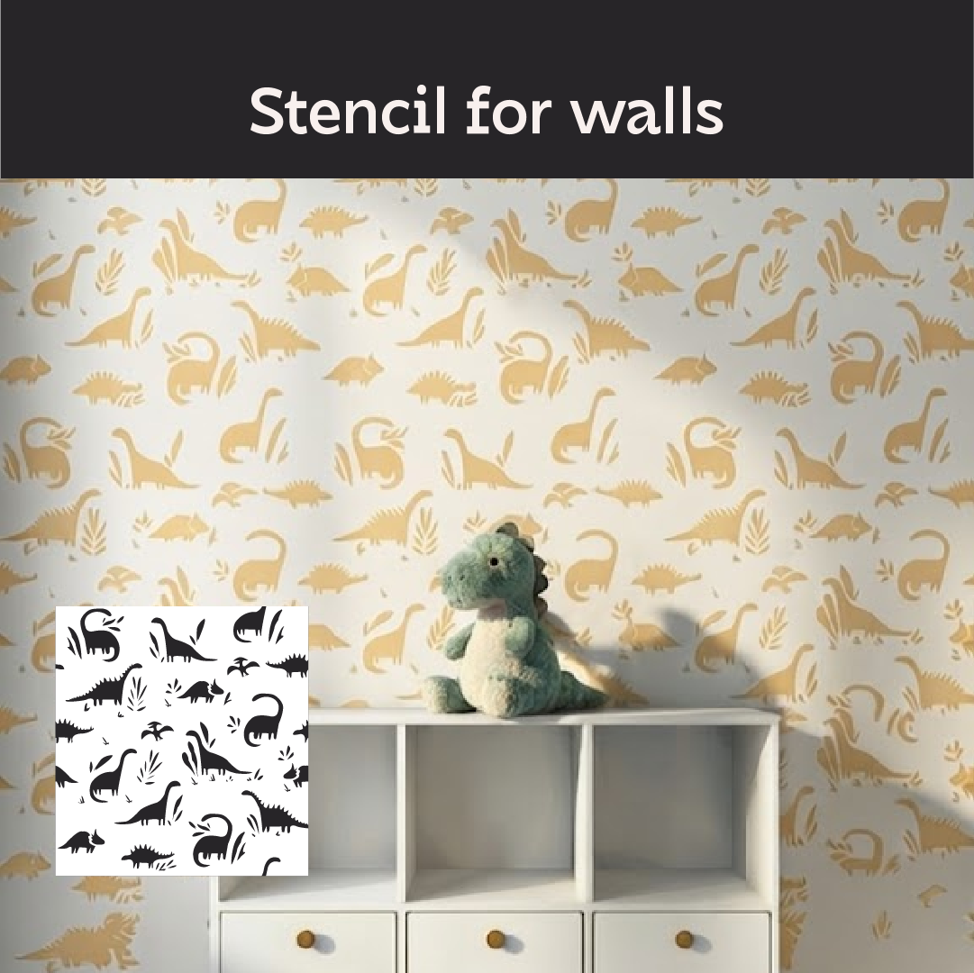 "Dinosaurs" photo wallpaper — a magical atmosphere in the children's room (DFA material 0.3–1 mm, art. E00096)