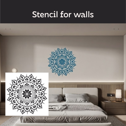 Elegant decorative accent – DFA stencil Round pattern 0.3-1 mm (C00155)