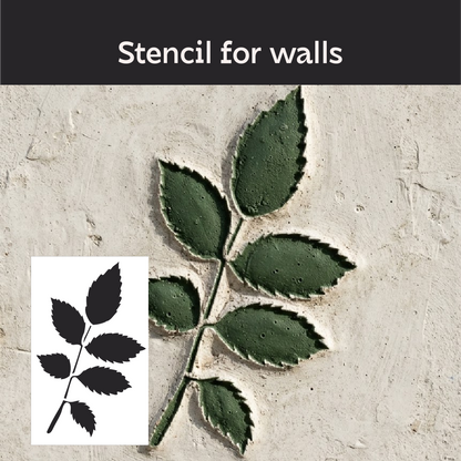 DFA "Flower" Stencil for Decoupage on Interior Decor Items (P00201)