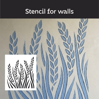 DFA Reusable Stencil "Nature" for Plaster and Paint 0.3–1 mm  (P00193)