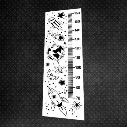 Reusable stencil DFA for plaster and paint 0.3-1mm Rostomer Cosmos (E00012)