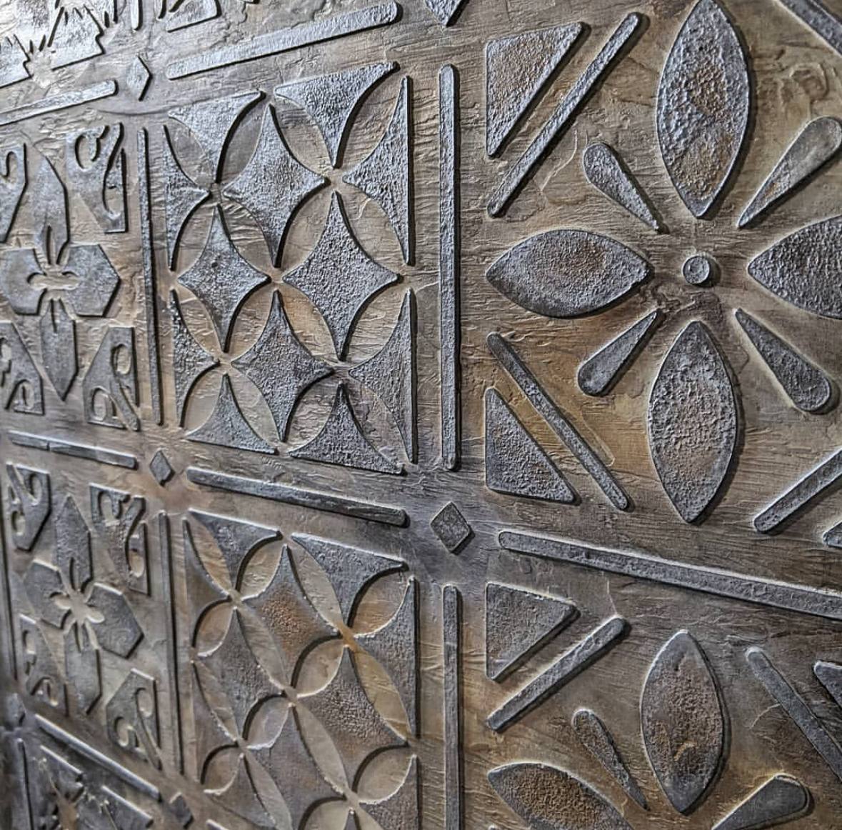 Update the interior easily - stencil DFA Square patterns for bright accents 0.3-1 mm (K00004)
