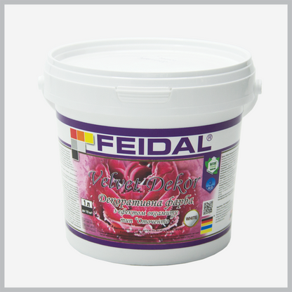 Decorative paint Feidal Velvet Dekor, 1l