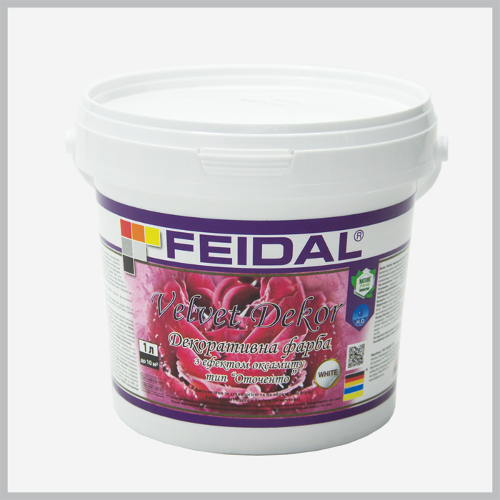 Decorative paint Feidal Velvet Dekor, 1l