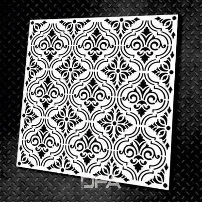 Decor in the style of the East: stencil DFA for aesthetic accents on walls 0.3-1 mm (V00016-d)