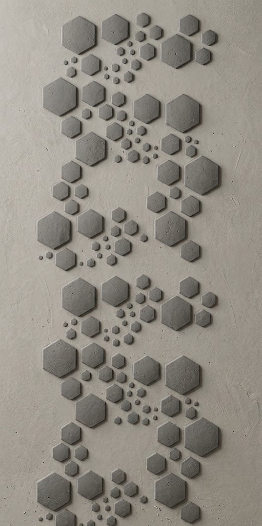 Create modern art decor with the DFA Loft stencil (0.3–1 mm, L00067)