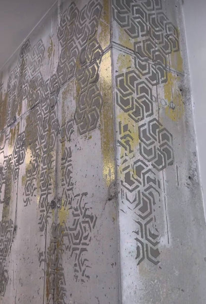 Experiment with space: DFA stencil "Geometry" for a unique interior 0.3-1 mm (G00014)