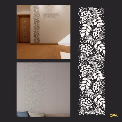 Stencil DFA Embroidery for plaster and paint 0.3-1mm (Z00047)